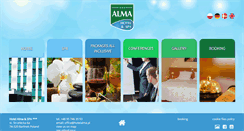 Desktop Screenshot of hotelalma.pl