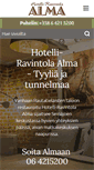 Mobile Screenshot of hotelalma.fi