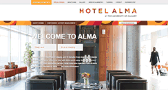 Desktop Screenshot of hotelalma.ca